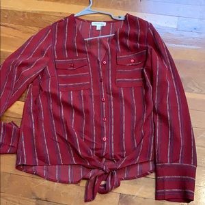 monteau los angela’s long sleeve button down